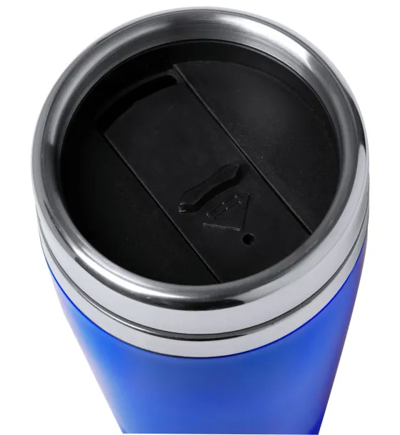 Domex thermo mug Blue Silver