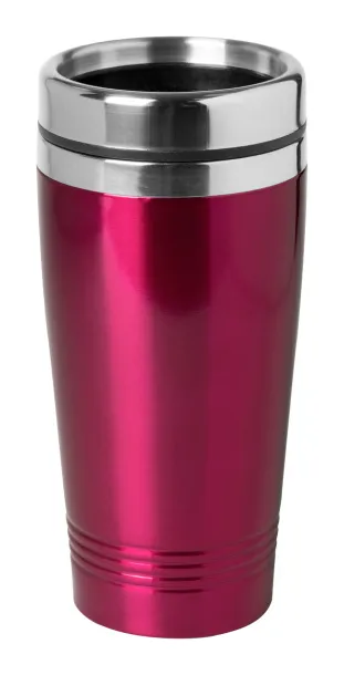 Domex thermo mug Pink Silver