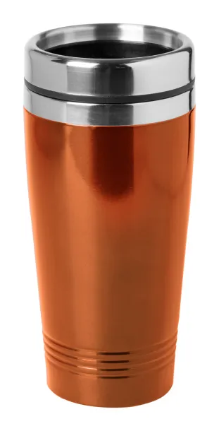 Domex thermo mug Orange Silver