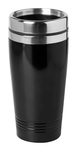 Domex thermo mug Black Silver