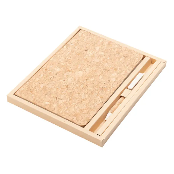 GETAFE cork set Beige