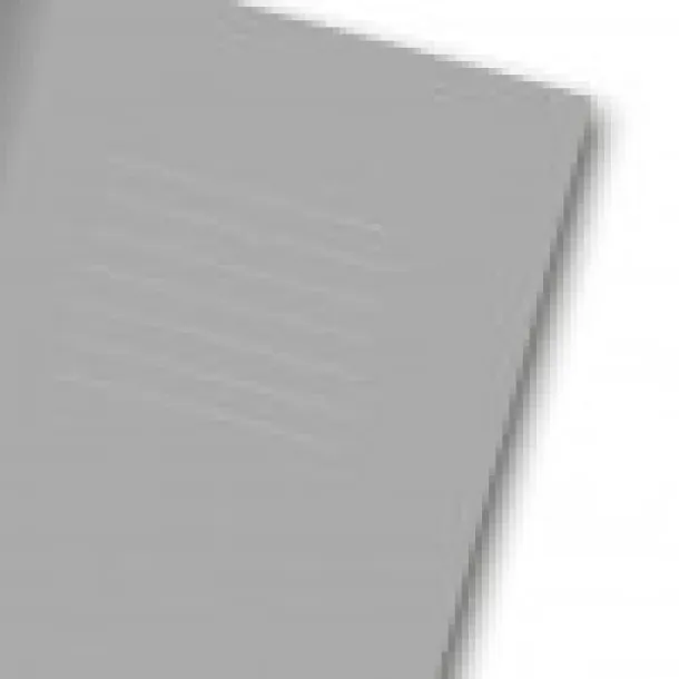 TEXTURE COLORE MAXI Notes sa elastičnom trakom, držačem olovke i obojanim uglom knjižnog bloka, B5 Tamnosiva