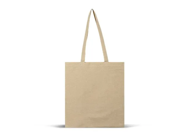 BLOOM cotton shopping bag, 130 g/m2 Cream Bež