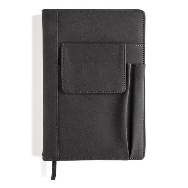  Notes s džepom za mobitel, A5 - XD Collection Crna