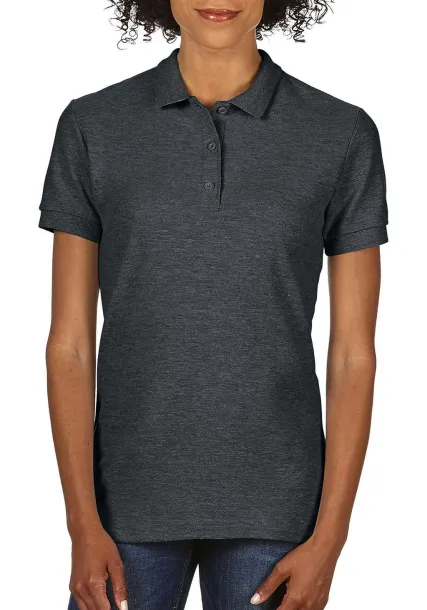  Pamučna ženska polo majica, 223 g/m² - Gildan Dark Heather