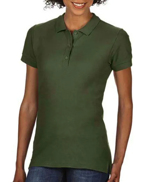  Pamučna ženska polo majica - Gildan Military Green