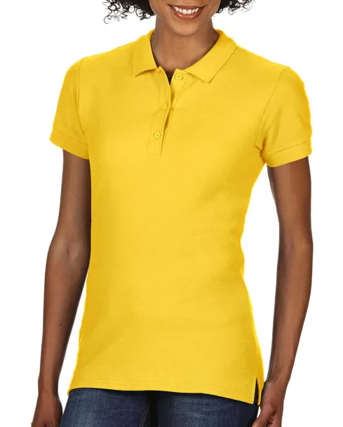  Premium Cotton Ladies' Double Piqué Polo - Gildan Daisy