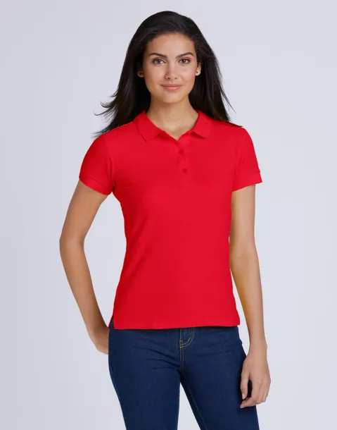  Premium Cotton Ladies' Double Piqué Polo - Gildan