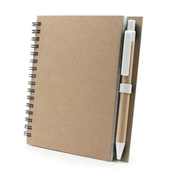  Notebook A6 with ball pen white