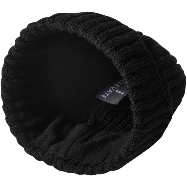 Spire beanie - Elevate Solid black