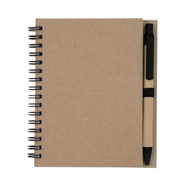  Notebook A6 with ball pen black