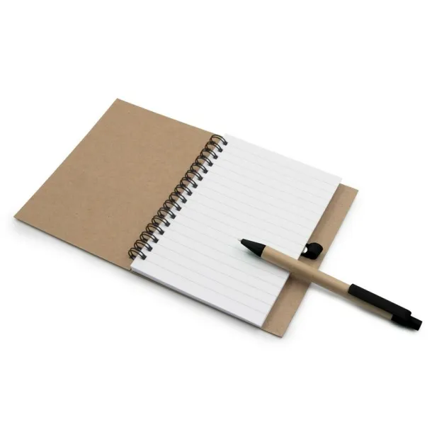  Notebook A6 with ball pen black