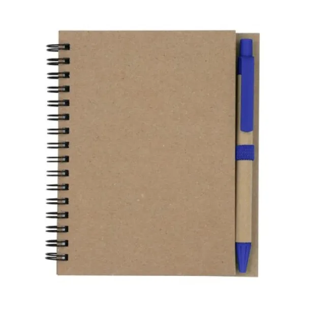  Notebook A6 with ball pen Mornarski plava