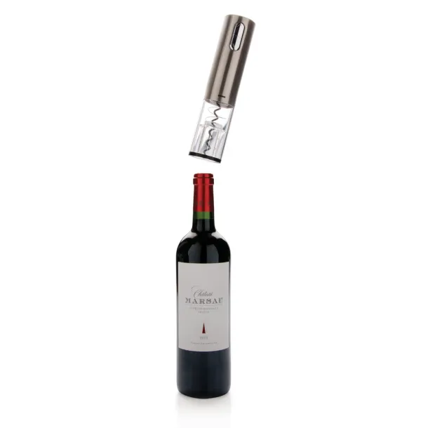  električni USB otvarač za vino - XD Collection Siva 