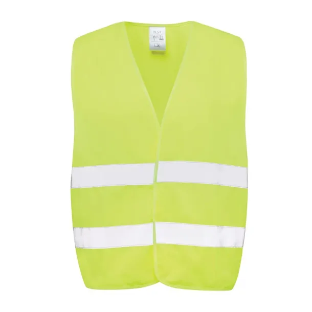  GRS recycled PET high-visibility safety vest - XD Collection Yellow 