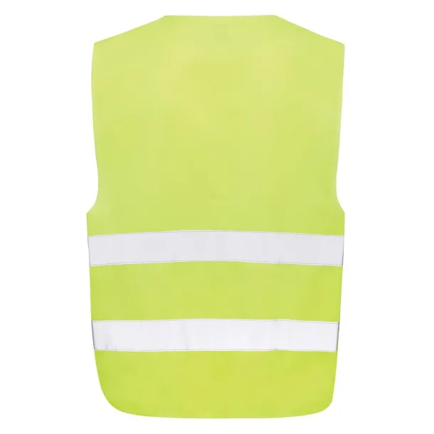  GRS recycled PET high-visibility safety vest - XD Collection Yellow 