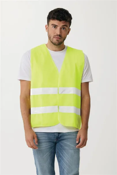  GRS recycled PET high-visibility safety vest - XD Collection Yellow 