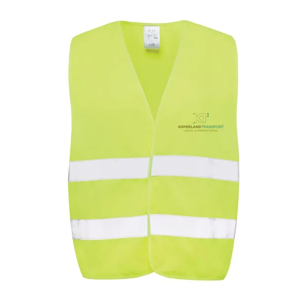  GRS recycled PET high-visibility safety vest - XD Collection Yellow 