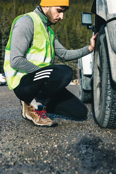  Unisex sigurnosni prsluk visoke vidljivosti od GRS recikliranog PET-a - XD Collection Žuta 