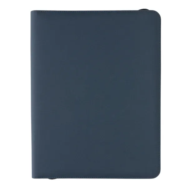  Impact Aware™ deluxe 300D tech portfolio with zipper - XD Collection Navy Blue 