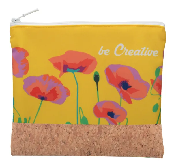 CreaBeauty Cork M custom cosmetic bag White Natural