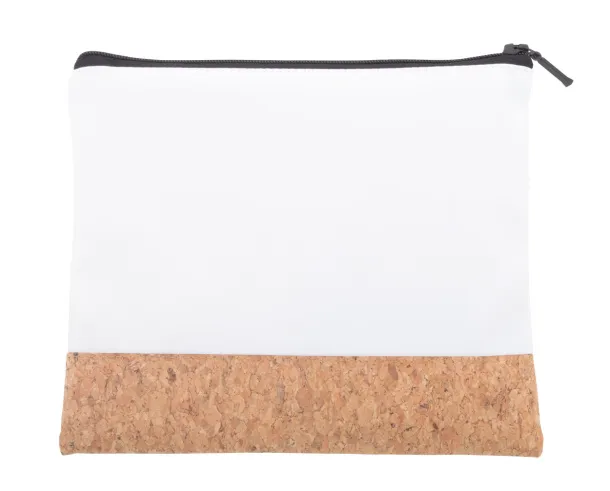 CreaBeauty Cork M custom cosmetic bag Black Natural