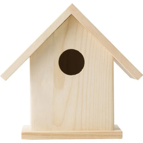  Birdhouse painting set, paints and brush wood