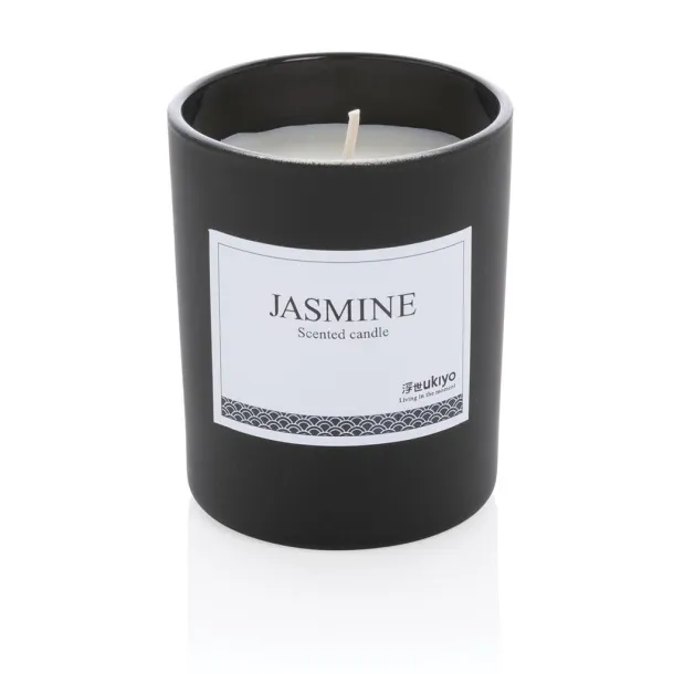  Ukiyo small scented candle in glass - Ukiyo Black 