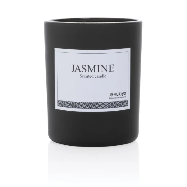  Ukiyo small scented candle in glass - Ukiyo Black 