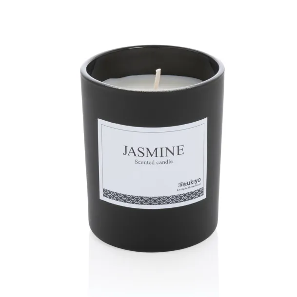  Ukiyo small scented candle in glass - Ukiyo Black 