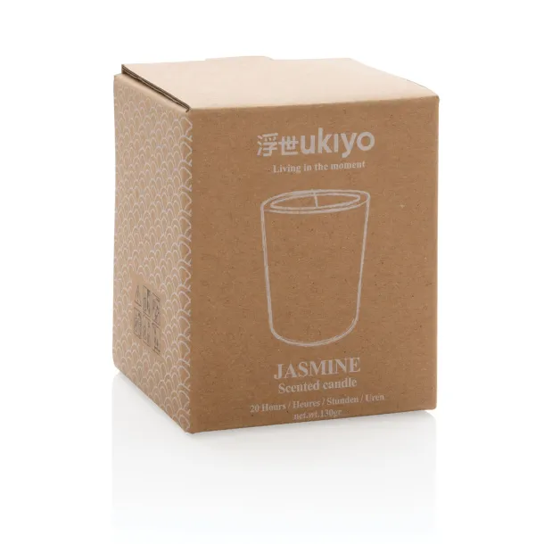  Ukiyo small scented candle in glass - Ukiyo Black 