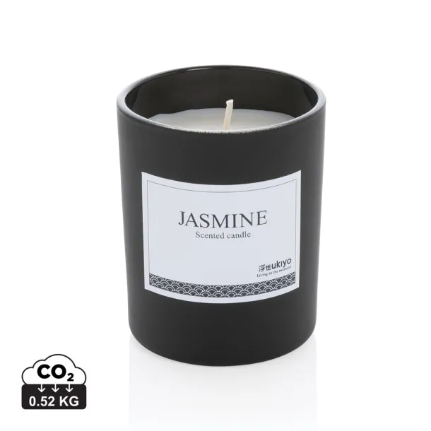  Ukiyo small scented candle in glass - Ukiyo Black 