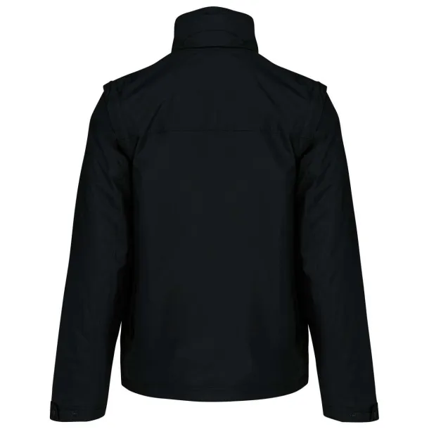  SCORE - DETACHABLE-SLEEVED BLOUSON JACKET - Kariban Black Orange