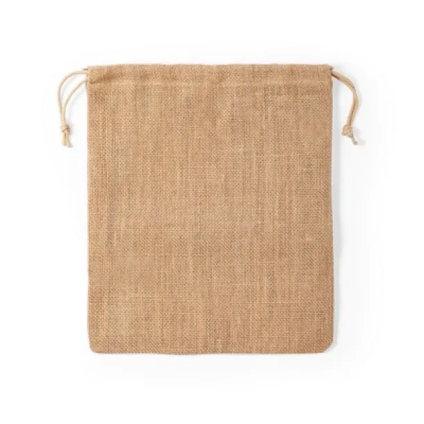  Big jute drawstring bag neutral