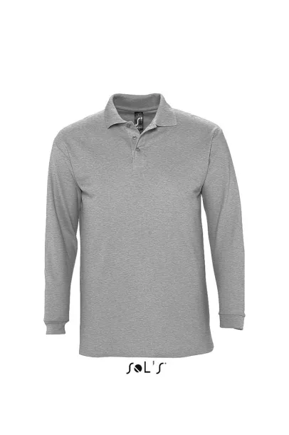  Muška polo majica kratkih rukava, 210 g/m2 - SOL'S Grey Melange