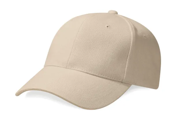  Pro-Style Heavy Brushed Cotton Cap - Beechfield Stone