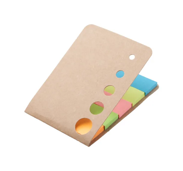 Minok adhesive notepad Beige