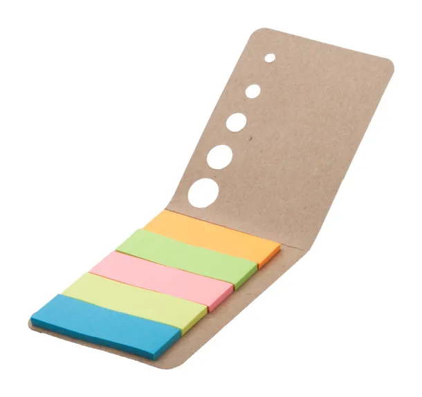 Minok adhesive notepad Beige