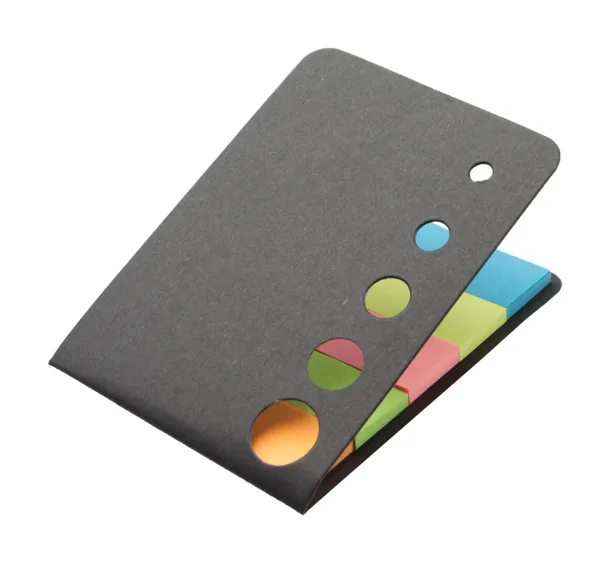 Minok adhesive notepad Black