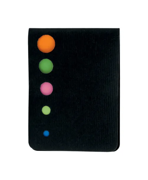 Minok adhesive notepad Black