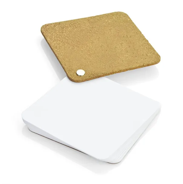 MAT Notepad - coaster Beige