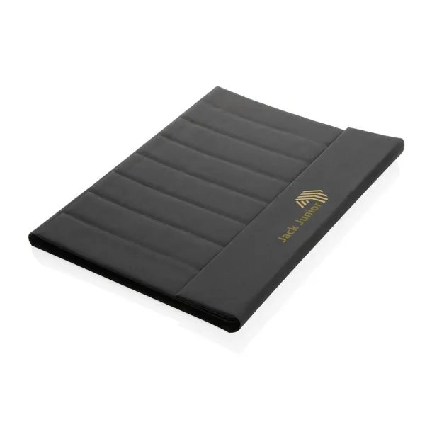  Impact Aware™ A4 portfolio with magnetic closure - XD Xclusive Black 