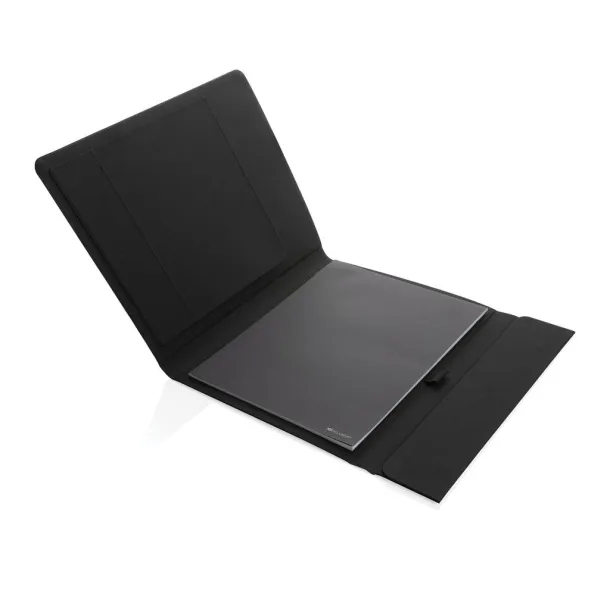  Impact Aware™ A4 portfolio with magnetic closure - XD Xclusive Black 