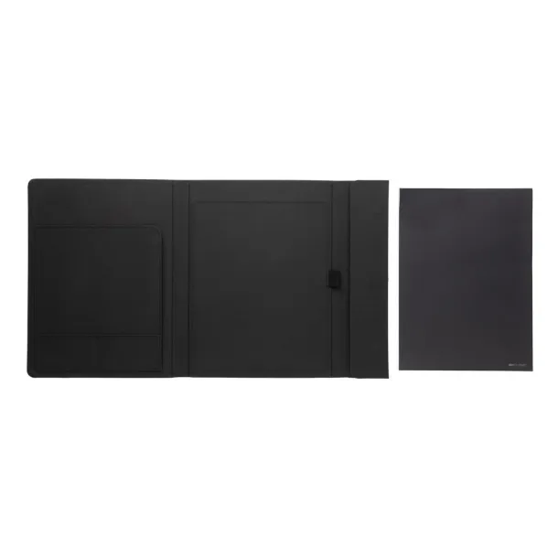  Impact Aware™ A4 portfolio with magnetic closure - XD Xclusive Black 