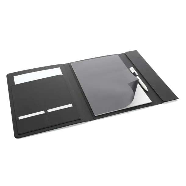  Impact Aware™ A4 portfolio with magnetic closure - XD Xclusive Black 