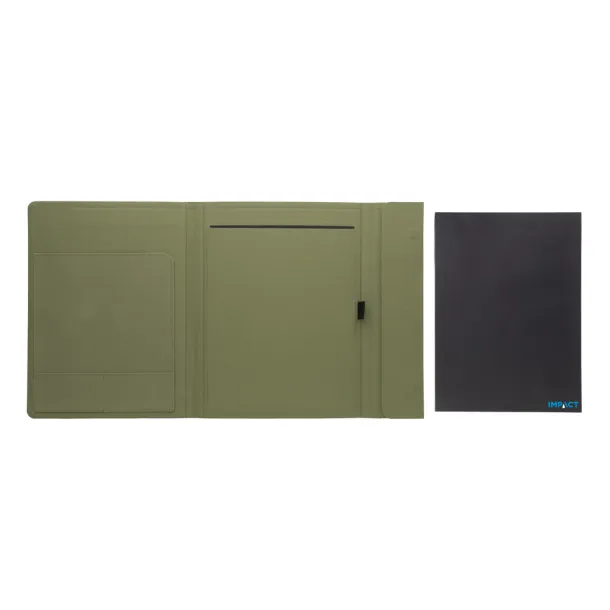  Impact Aware™ A4 portfolio with magnetic closure - XD Xclusive Green 