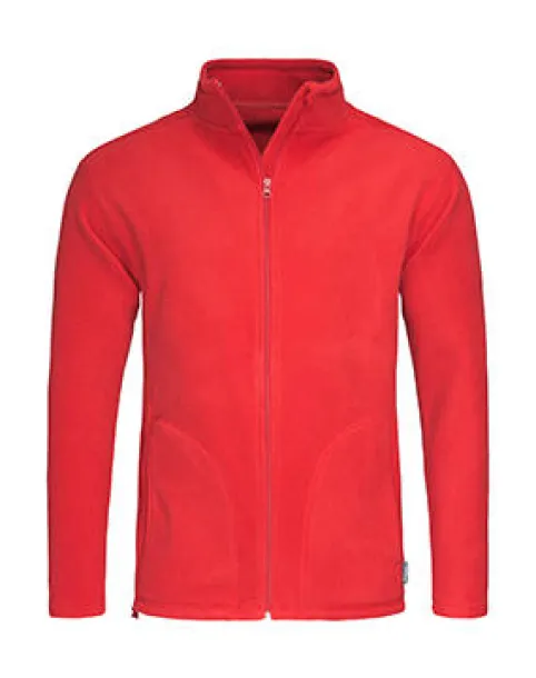  Fleece Jacket - Stedman Scarlet Red