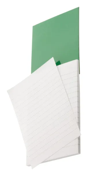 Sylox magnetic notepad Green