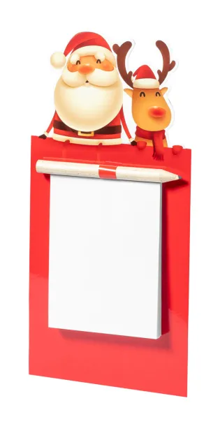 Lafka magnetic notepad Red