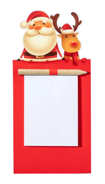 Lafka magnetic notepad Red